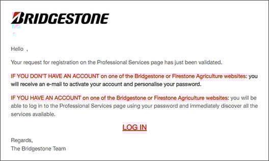 Account Email Inscription Accepted