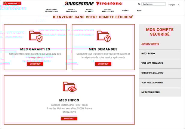 Extranet Mon compte