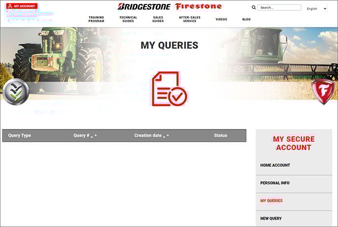 My account, my queries